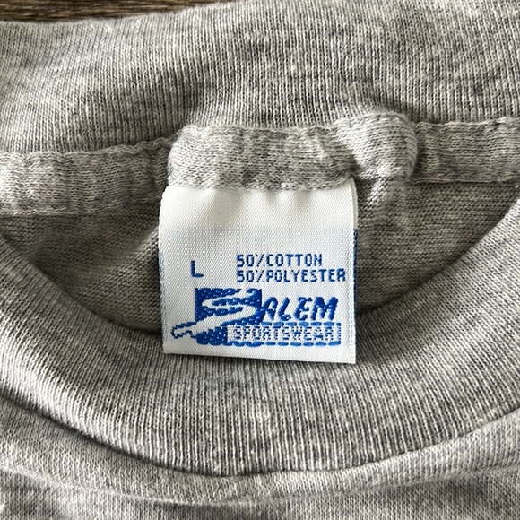 Vintage Chicago Bulls Early 90’s Players Slam Dunk Tee - Picture 3 of 8